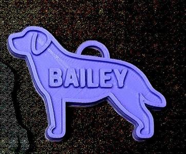 Labrador Dog Tag