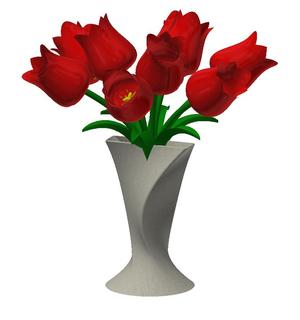 Decorative flower plant vase