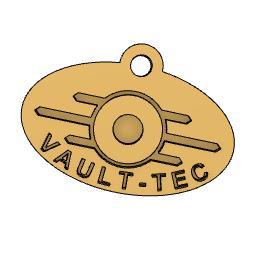 VAULT-TEC Dog Tag