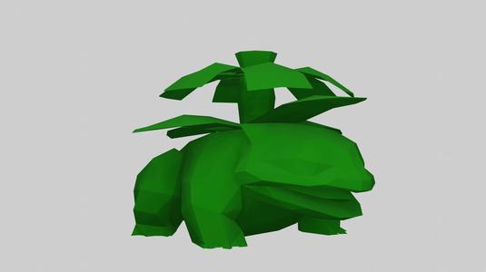 VENUSAUR LOW POLY