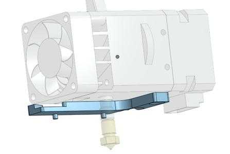 Neopixel LED mount for Biqu H2 (Revo)