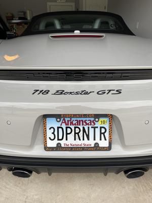 FTIJPI License Plate Frame (Multi/Single Color)