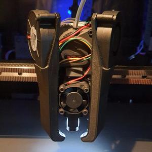 Mantis toolhead Dragon/Rapido UHF neopixel ducts