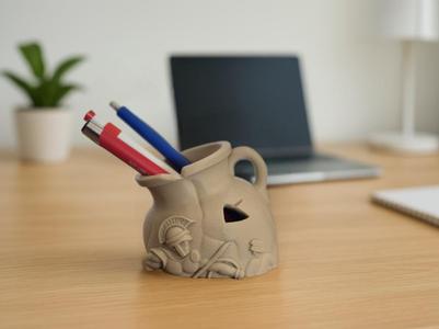Ancient Greek Vase Pen Holder 