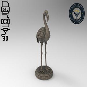 Flamingo Animal 3d Printing