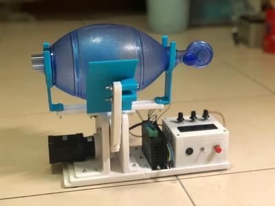Emergency Ventilator (EV-03)(Stepper motor)(COVID-19)