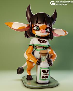 Furry Cow 1 | Furry