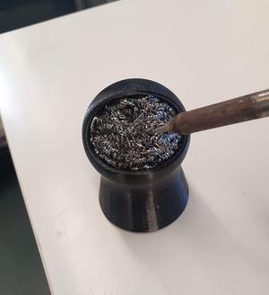 Weighted Solder Tip Cleaner