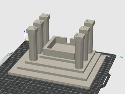 Roman/Greek Airpod Temple
