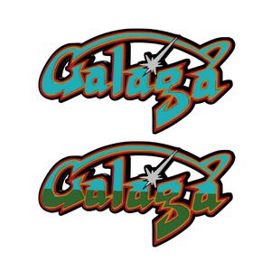 3D MULTICOLOR LOGO/SIGN - Galaga