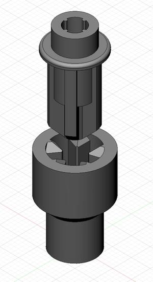 Mixer clutch pair