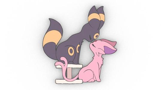 POKEMON umbreon espeon