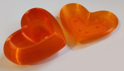 REMIX: Pot Coaster for heart shaped Plant Pot "Pot D_30" from 3Dcua