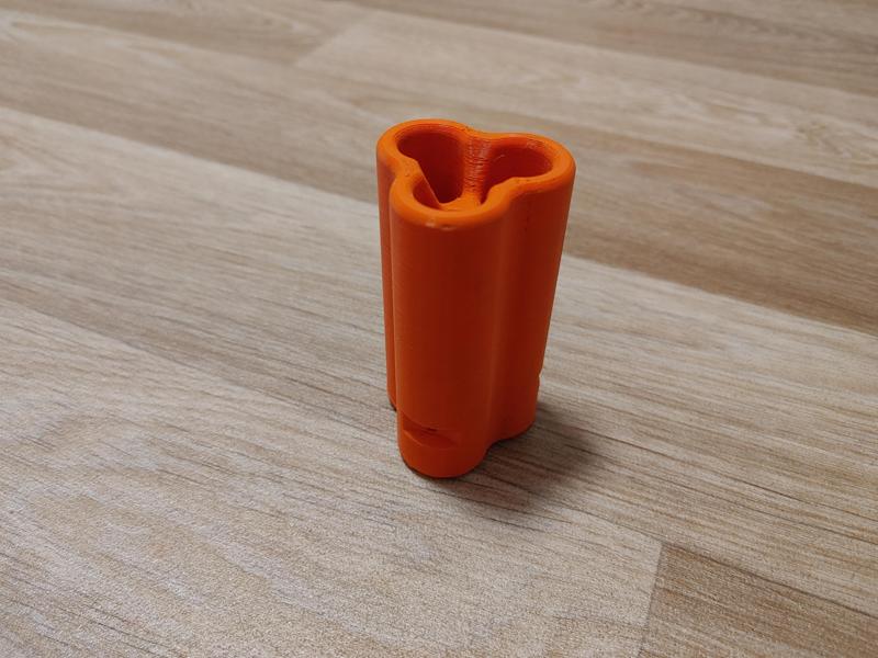 Nerf shell on a darts to the shotgun