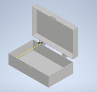 Clip-on lid box