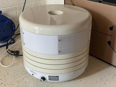 Extension for food dehydrator.
