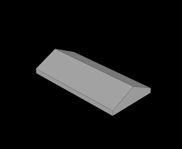 Lego Compatible (3299.dat) Slope Brick 33  2 x  4 Double
