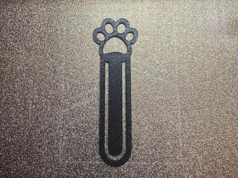 Marca paginas huella perro
