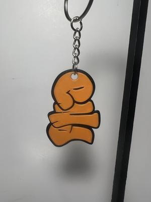 End Graffiti Keychain