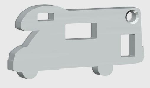 Hymer Camp C524 RV Keychain