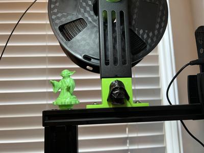Darth Vader Filament Spool Spacer