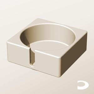 CS96-40-S Slotted Modular Stacking Storage Boxes Bins | Printable Objects - Infinite Containers | stl file for 3d printing