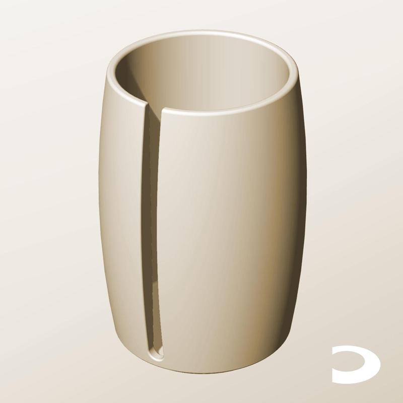 CR96-170-S Slotted Modular Stacking Storage Boxes Bins | Printable Objects - Infinite Containers | stl file for 3d printing