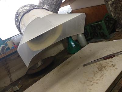 Neck for fume extractor pipe