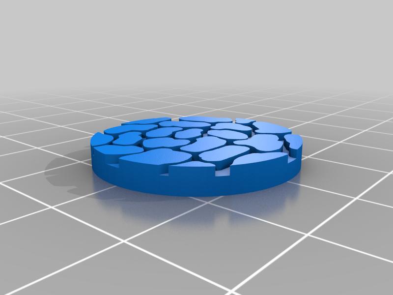 Lava Rock Bases (25mm)