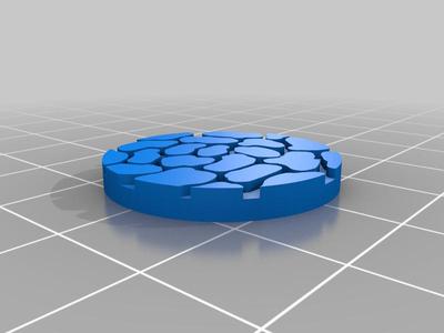 Lava Rock Bases (25mm)