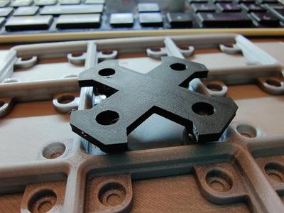 Gridfinity magnetic baseplate jig