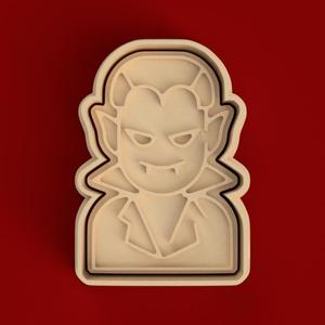 CORTANTE + ESTAMPA VAMPIRO HALLOWEEN / HALLOWEEN VAMPIRE CUTTER + STAMP