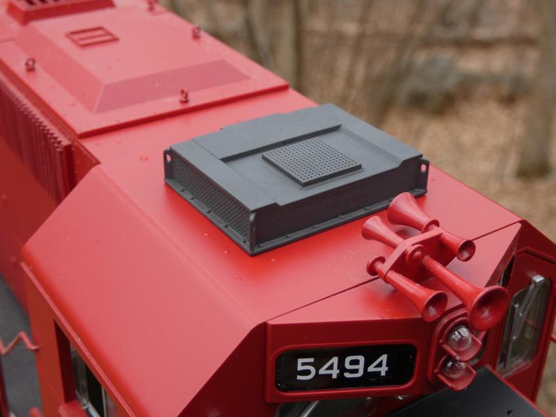 Prime Style Rooftop AC Unit for your 1:29 scale locomotives