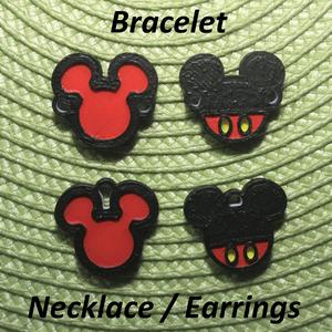4 Disney #1 Necklaces, Bracelets, Earrings, Jewelry