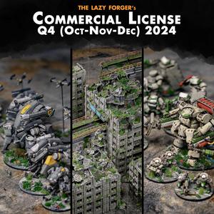 Quarterly Commercial License - October/November/December 2024