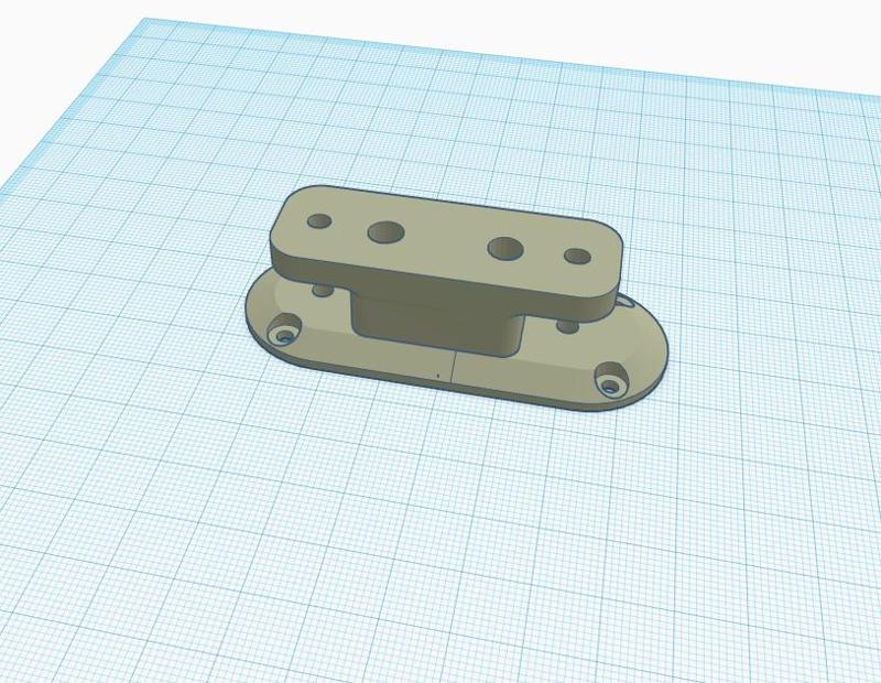 BIGTREETECH Smart Filament Sensor 2020 mount with different alignment