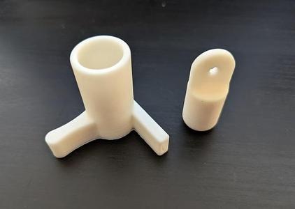 Musical Whistle for Resin Printer (cylindrical plunger)