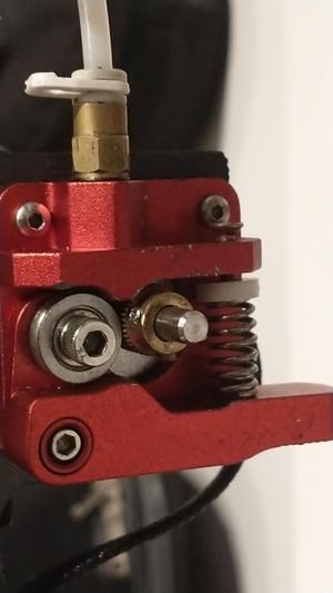 Single drive extruder adjustable clamping force mod