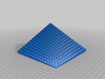 Customized multiplication table (16x16)