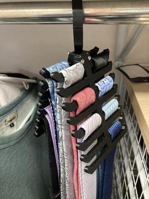 Hanging Tie Rack