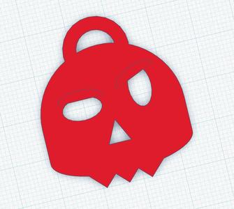 Mr. Skrull keychain
