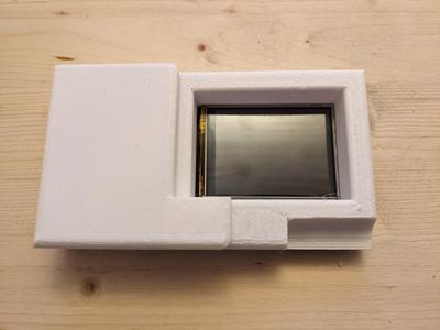 Raspberry Pi Pico Breadboard Display Cover