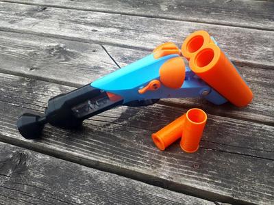 Foam A Nature - Nerf Double Barrel Shotgun