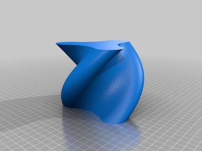 twisted pencil stand