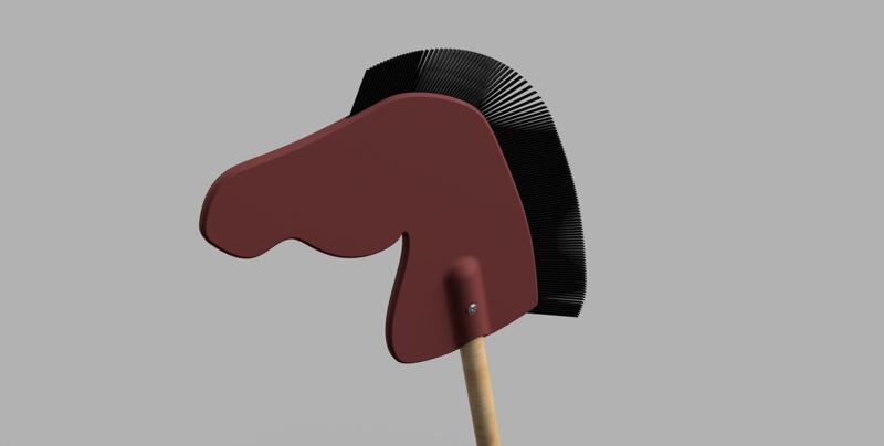Printable toy horse