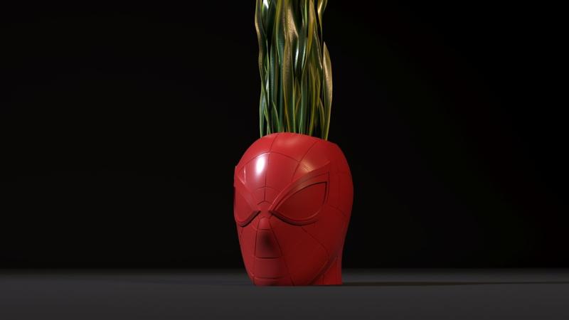 Spiderman planters