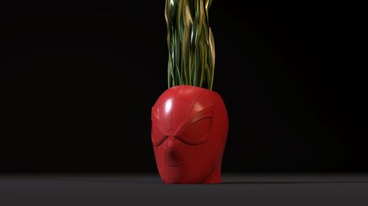 Spiderman planters