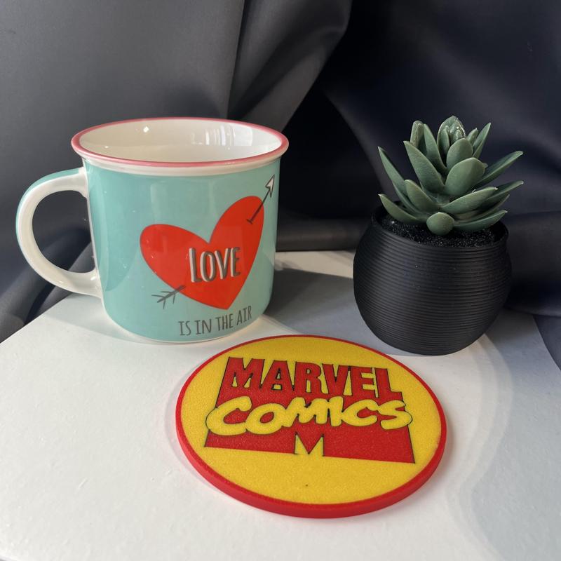 MARVEL COMIC COASTER