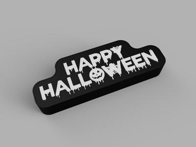 LED Halloween Sign