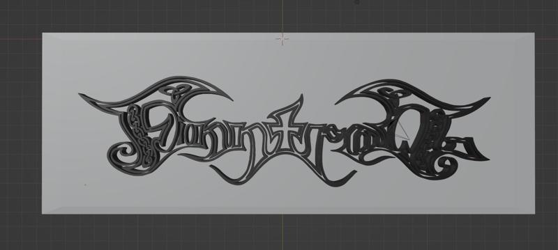 Finntroll plate and logo